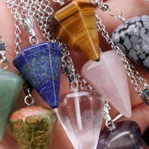 COPY - Natural Crystal Healing Stone Pendant